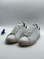adidas Originals Men's Stan Smith Leather Trainers White x Green UK 8