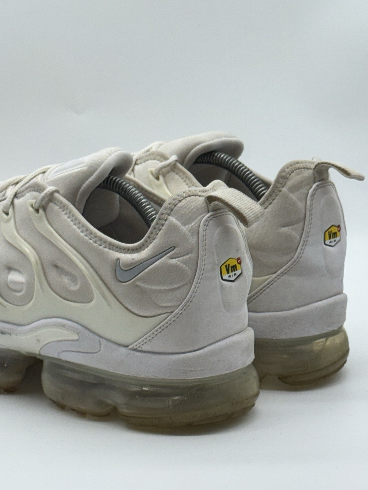 Nike Air Vapormax Plus Triple White Pure Platinum Men’s UK 10.5 (924453-100)