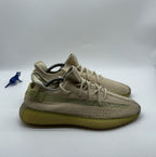adidas Yeezy Boost 350 V2 Flax Light Brown Hemp Mens UK 10.5 Trainers (FX9028)