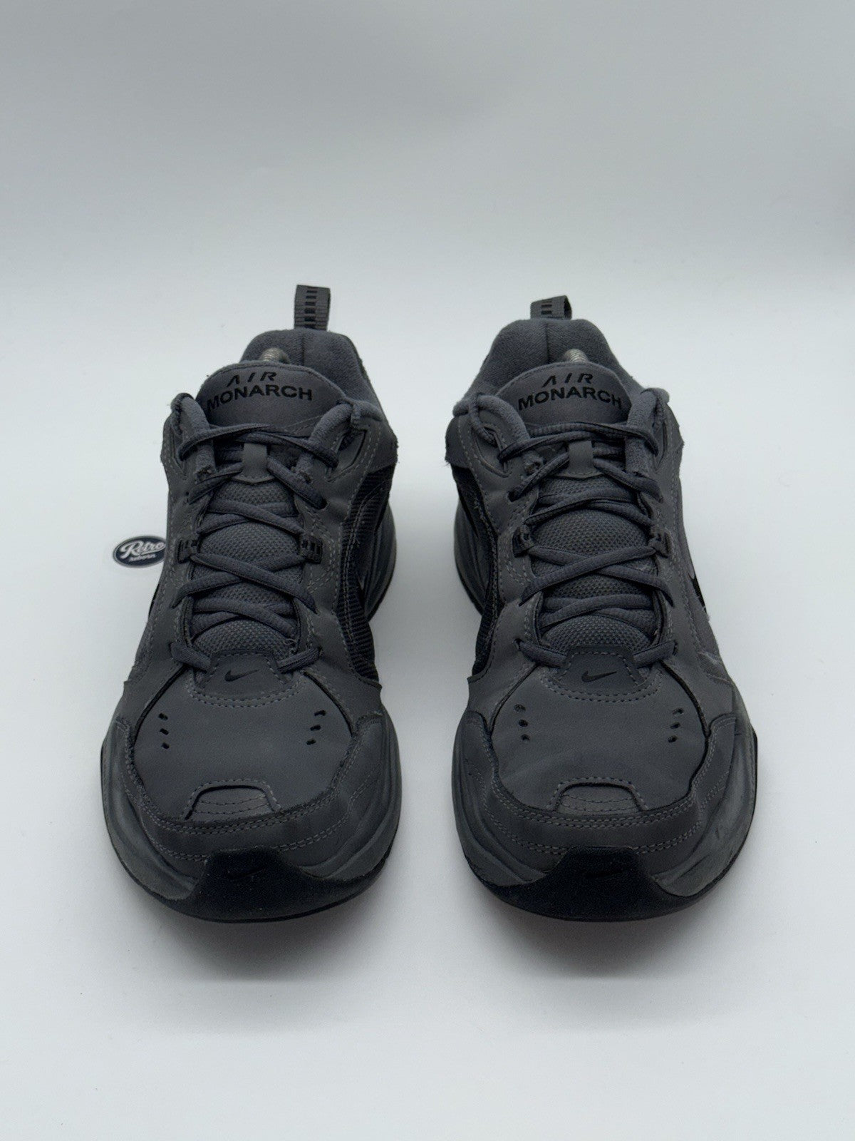 Nike Air Monarch IV 'Dark Grey x Black' (2025) – UK 8