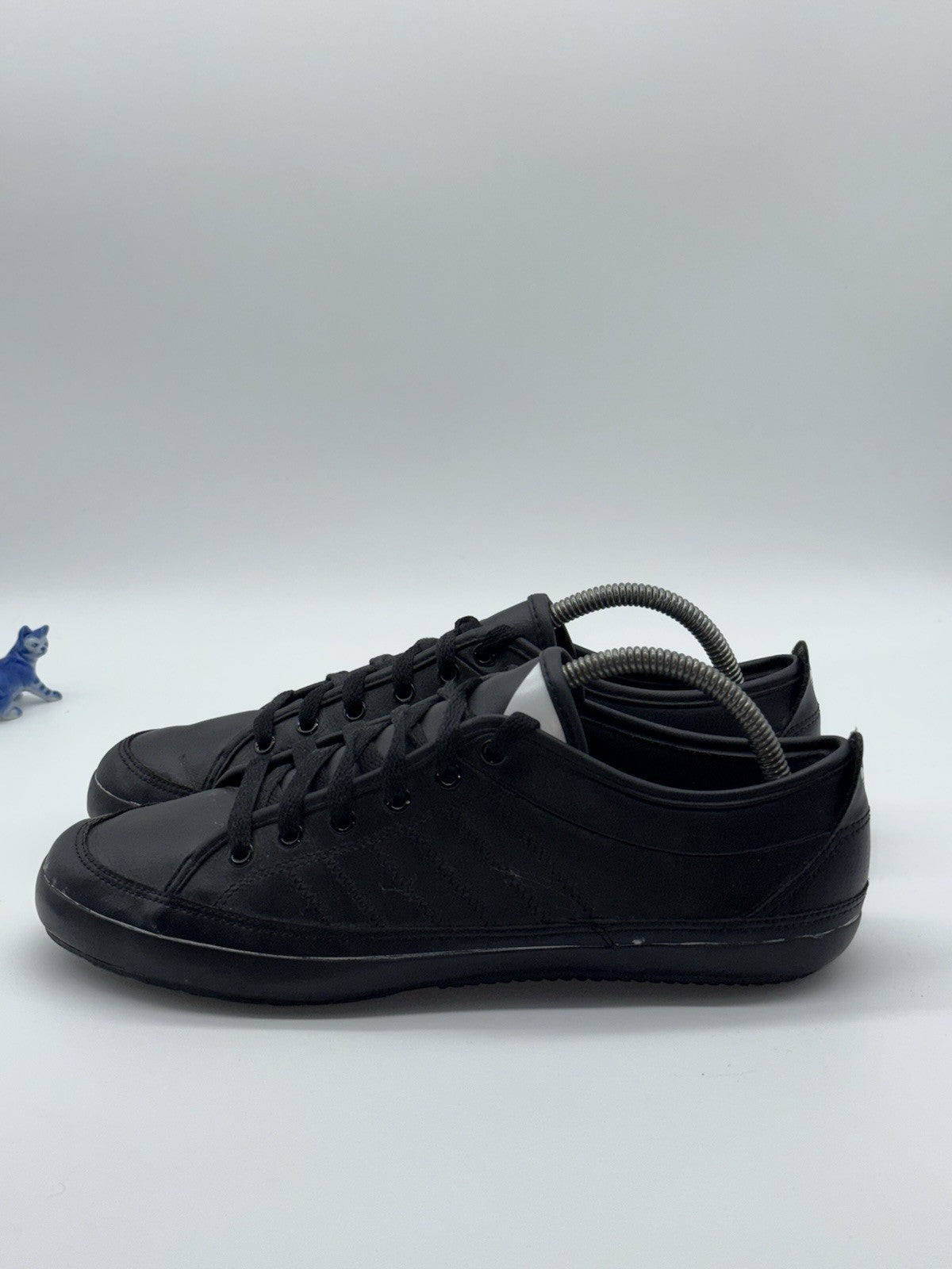(2013) adidas Originals Nizza Lo Remo Black Leather Trainers Men’s UK 8