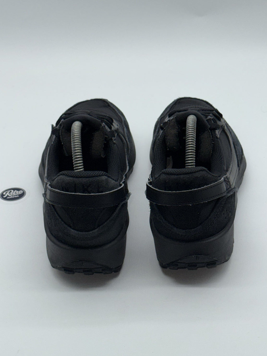 Nike Waffle Debut 'Triple Black' (2022) – UK 7.5