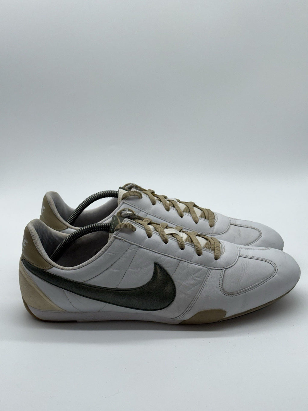 (2006) Vintage Nike Sprint Brother White x Olive Green Trainers Men’s UK 11
