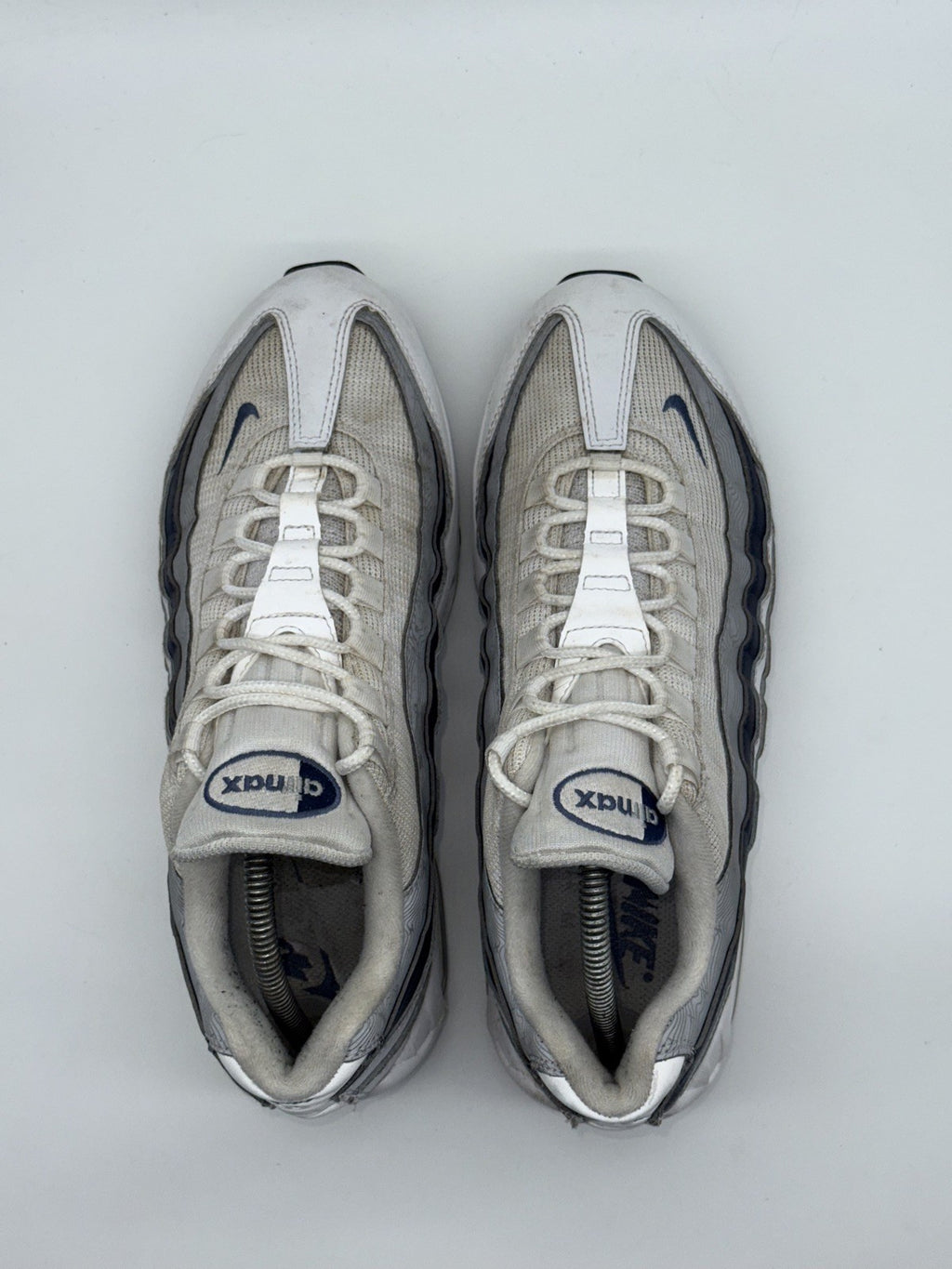 Nike Air Max 95 OG Trainers - Diffused Blue / White - Size UK 8 - (IF2718-100)