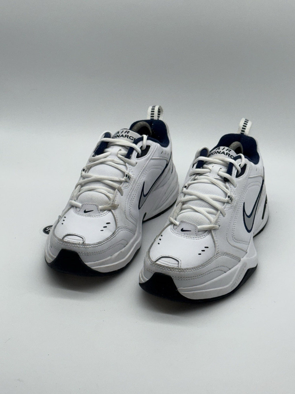 Nike Air Monarch IV 'White x Navy' (2025) – UK 8