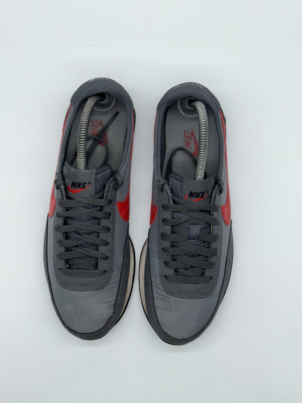 (2013) Nike Elite Vintage Waffle Trainers Grey & Red Men’s Size UK 8