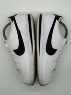 (2019) Nike Cortez Basic Leather OG Trainers - White Black - UK 7.5 (819719-100)