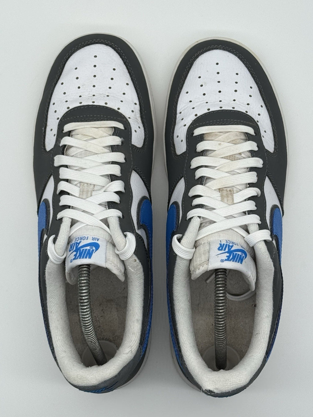 (2022) Nike Air Force 1 07 Iron Grey Photo Blue (FB3360-100) Men’s UK 9.5
