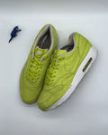 (2011) Nike Air Max 1 Cyber Trainers Size 10.5 Luminous Neon Green (308866-302)