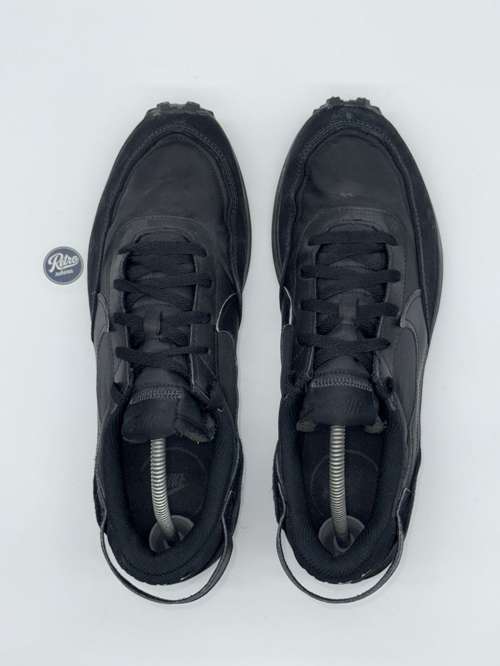 Nike Waffle Debut 'Triple Black' (2022) – UK 10
