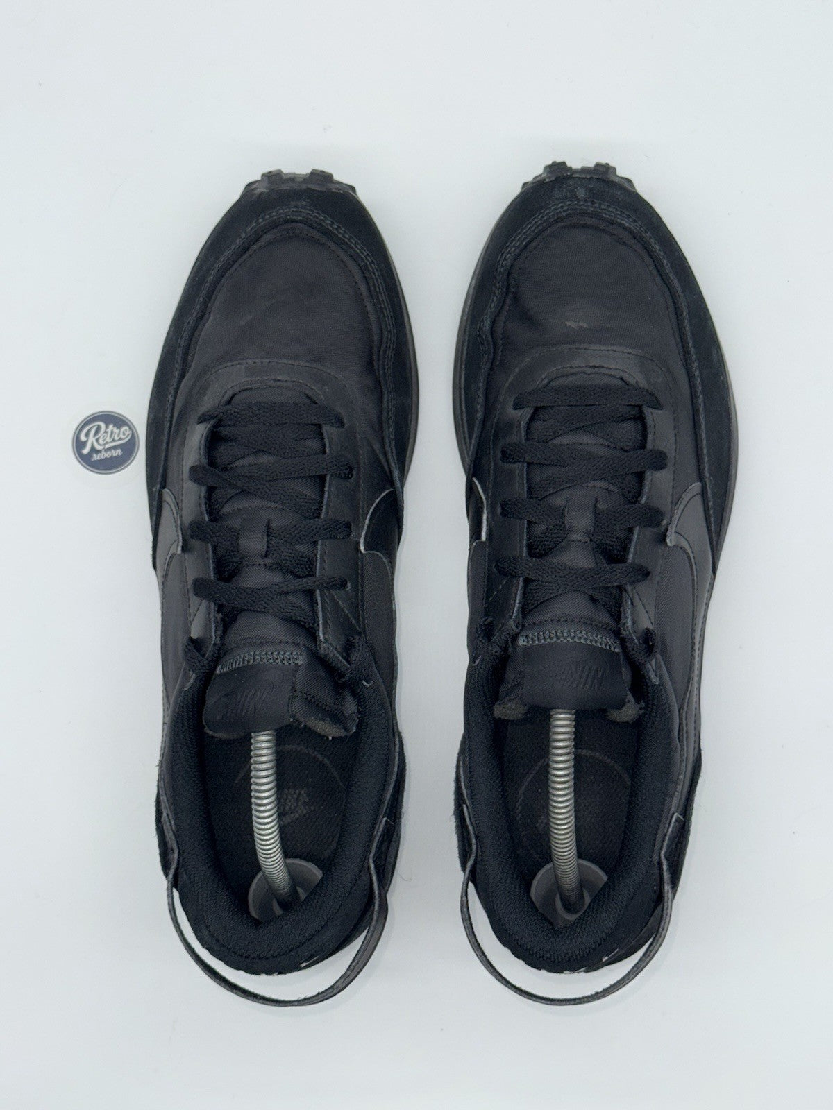 Nike Waffle Debut 'Triple Black' (2022) – UK 10