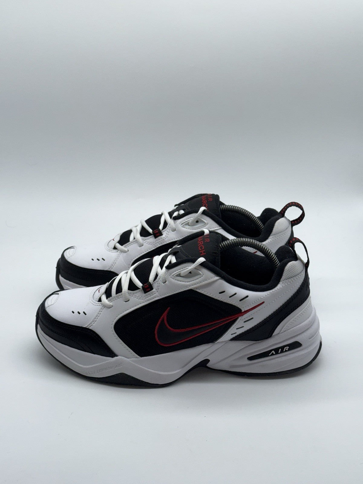 Nike Air Monarch IV 'White x Black x Red' (2023) – UK 9