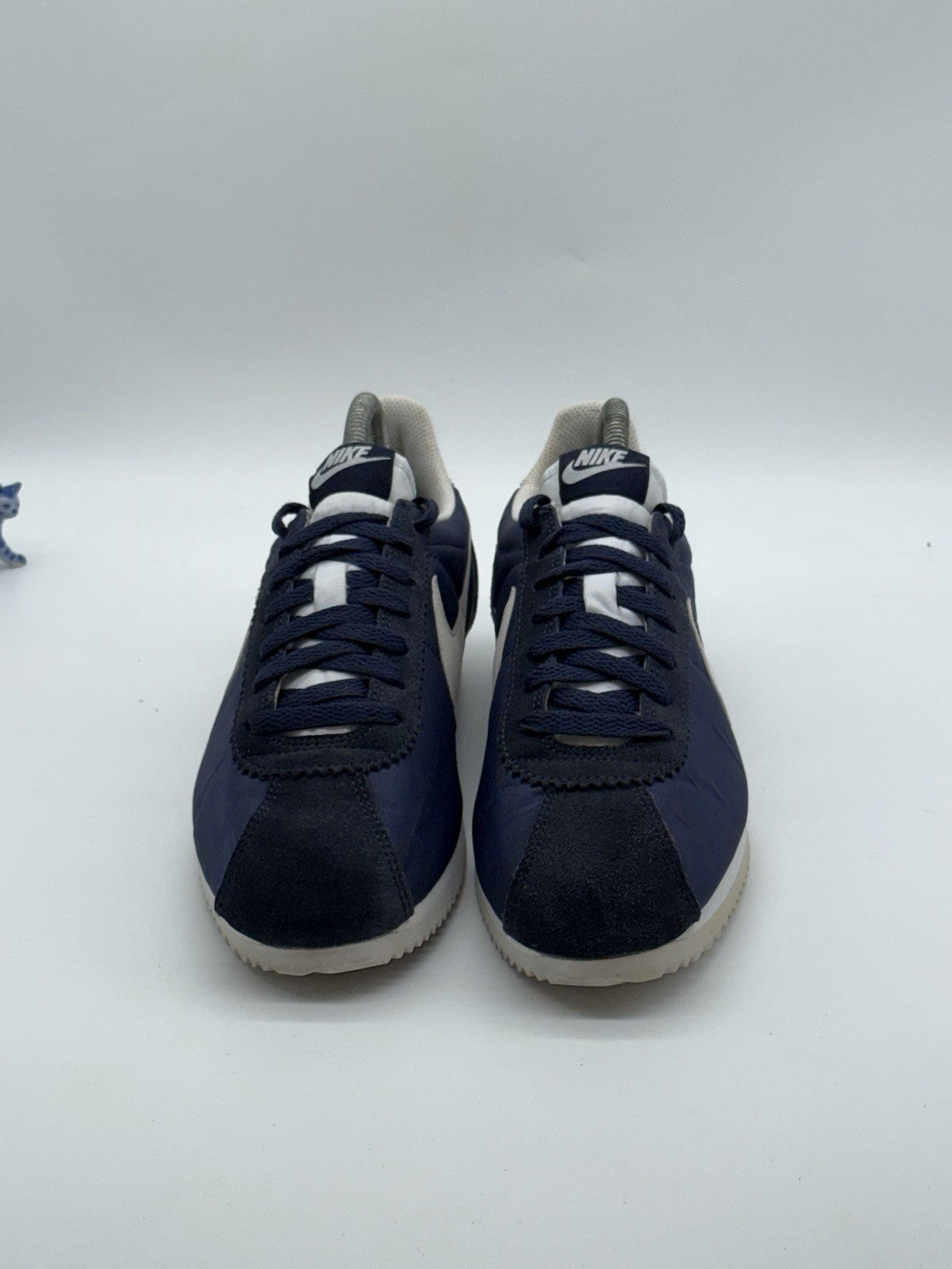 (2016) Nike Classic Cortez Nylon OG - Obsidian Navy / White - UK 7 (807472-410)