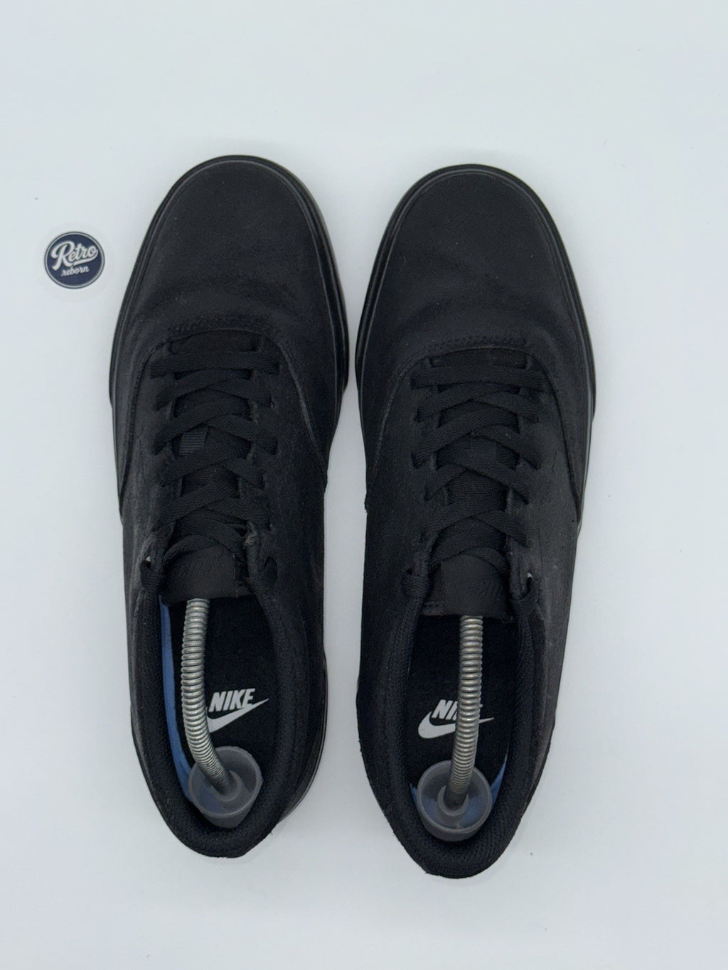 Nike SB Charge 'Triple Black' [Customised] (2024) – UK 8.5