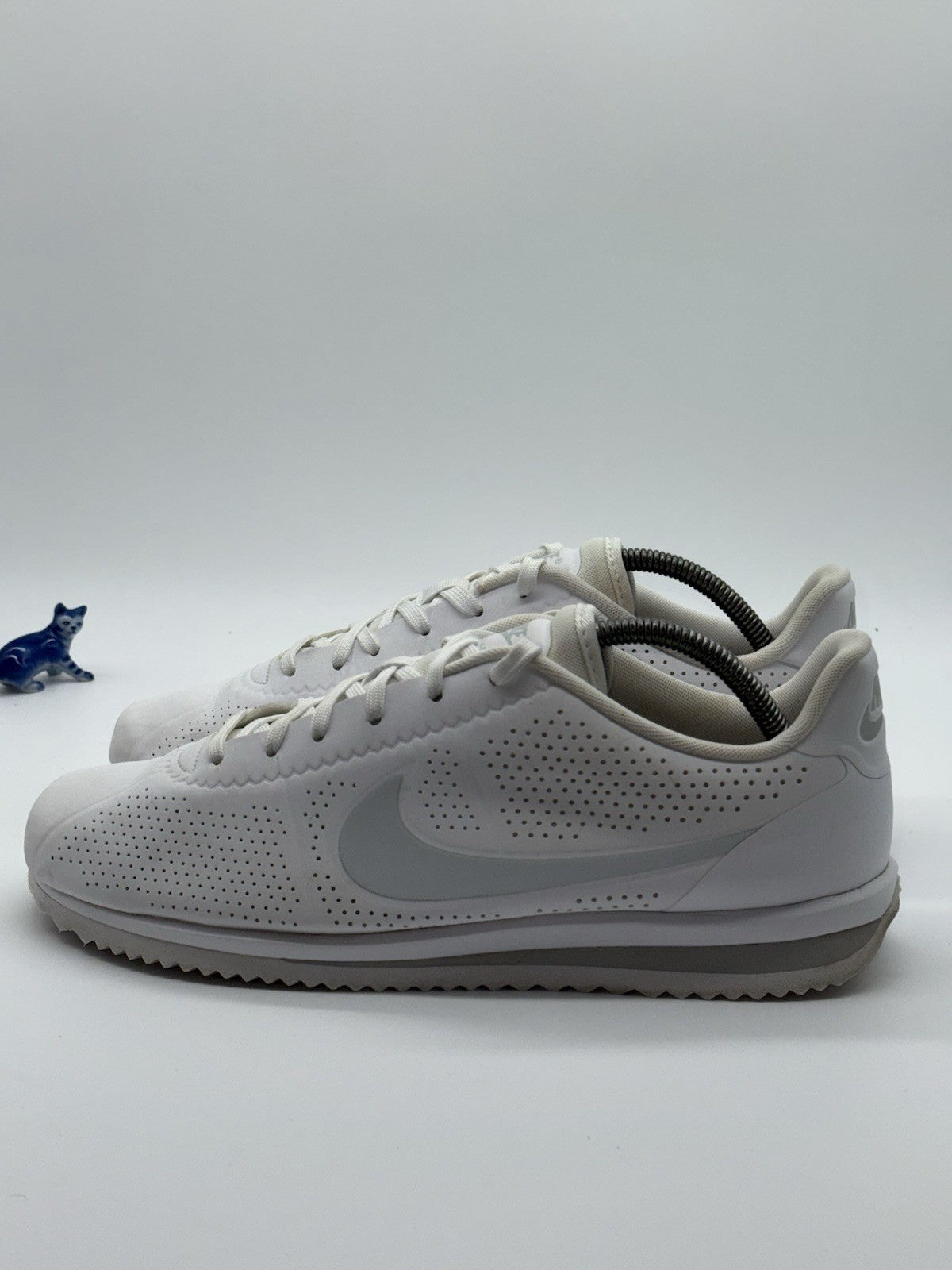 (2018) Retro Nike Cortez Ultra Moire ‘Triple White’ Trainers UK 9