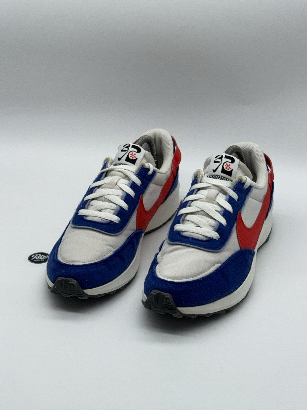 Nike Waffle Debut Swoosh 'Old Royal x Habanero Red' (2022) – UK 8.5 [OG Box]