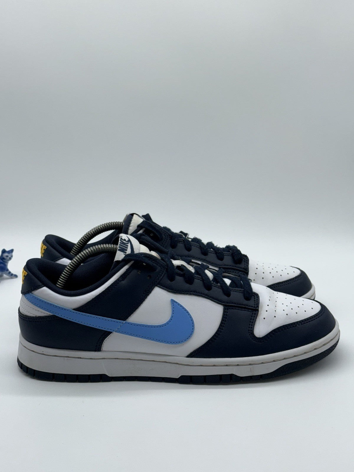 Nike Dunk Low Midnight Navy/University Blue Trainers Men’s Size UK 9