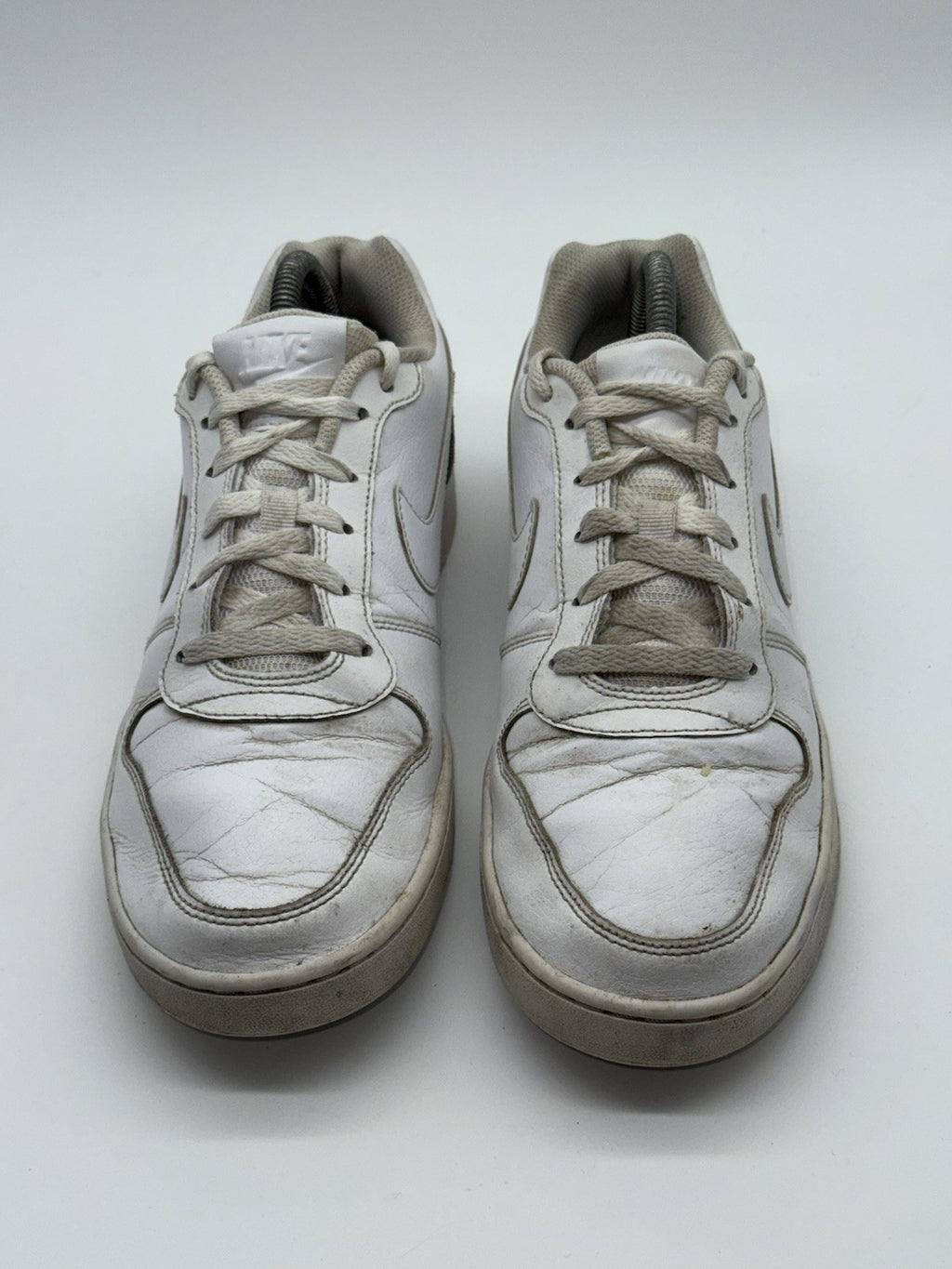 Nike Ebernon Low Casual Trainers ‘Triple White’ Size UK 7