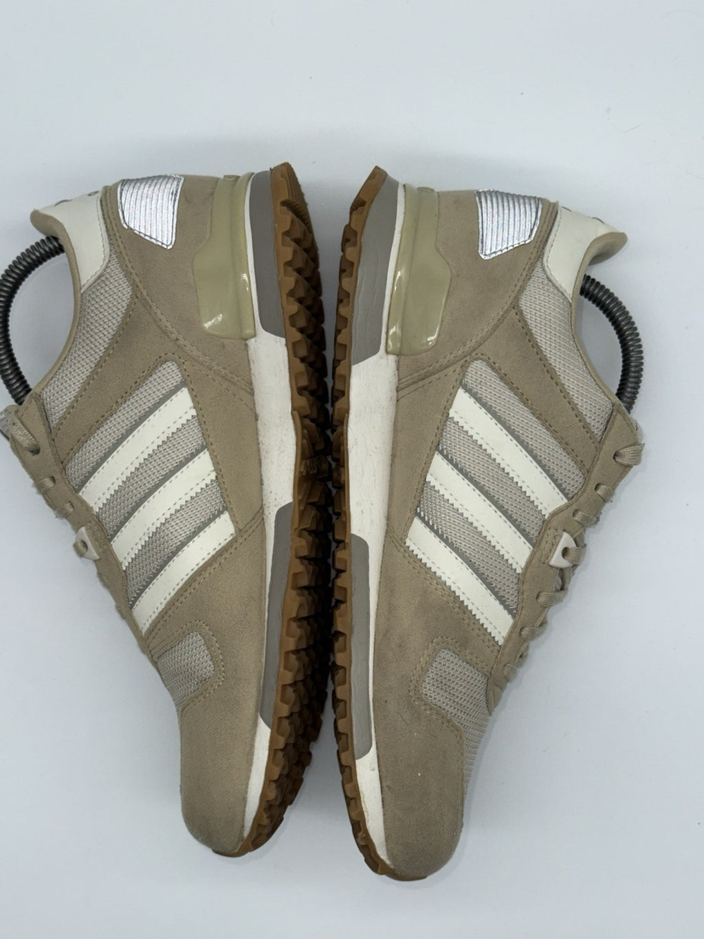 (2020) Adidas Originals ZX 700 'Beige x Grey x  White' Retro Trainers UK 7