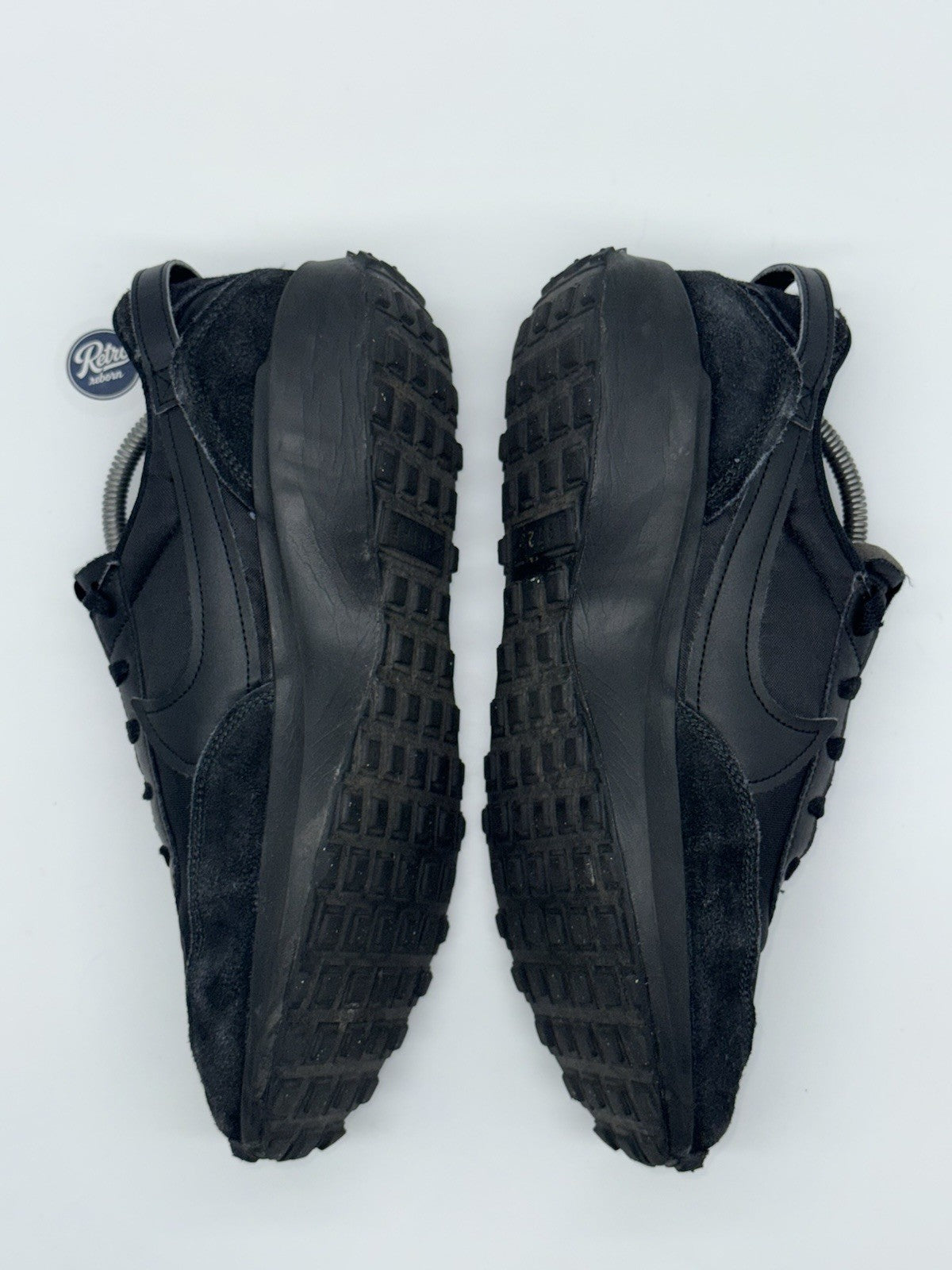 Nike Waffle Debut 'Triple Black' (2022) – UK 9.5