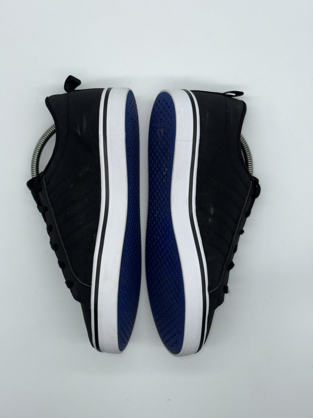 Adidas VS Pace 2.0 HP6004 Black x Royal Blue 3 Stripes UK Size 6