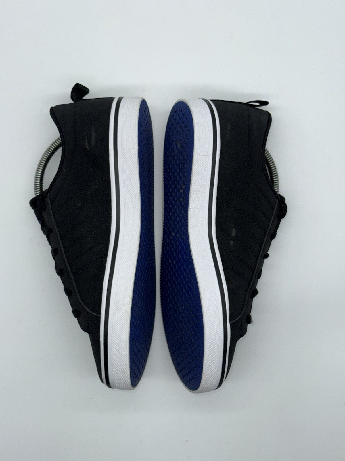 Adidas VS Pace 2.0 HP6004 Black x Royal Blue 3 Stripes UK Size 6
