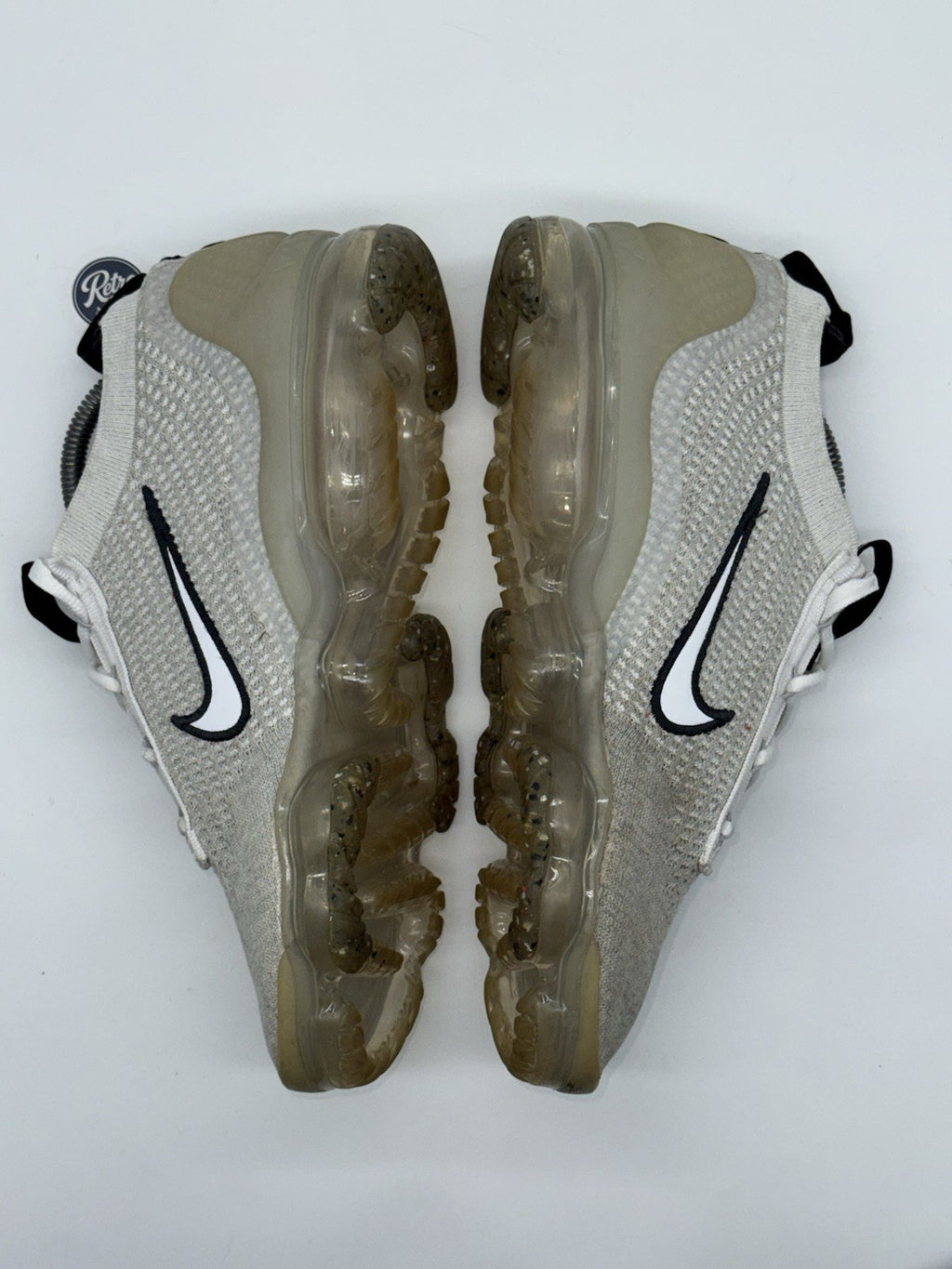 Nike Air VaporMax Flyknit 'Grey x White x Black' (2021) – UK 8
