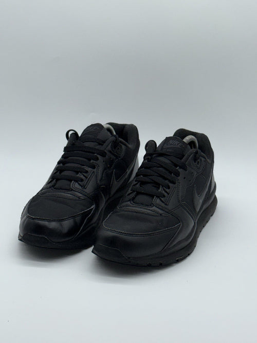 (2015) Nike Air Windrunner Retro Triple Black Trainers Men’s UK 9