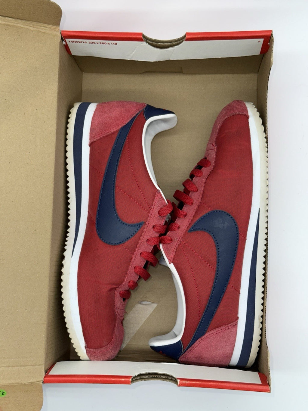 Nike Classic Cortez Nylon 'Red x Navy' (2017) – UK 7