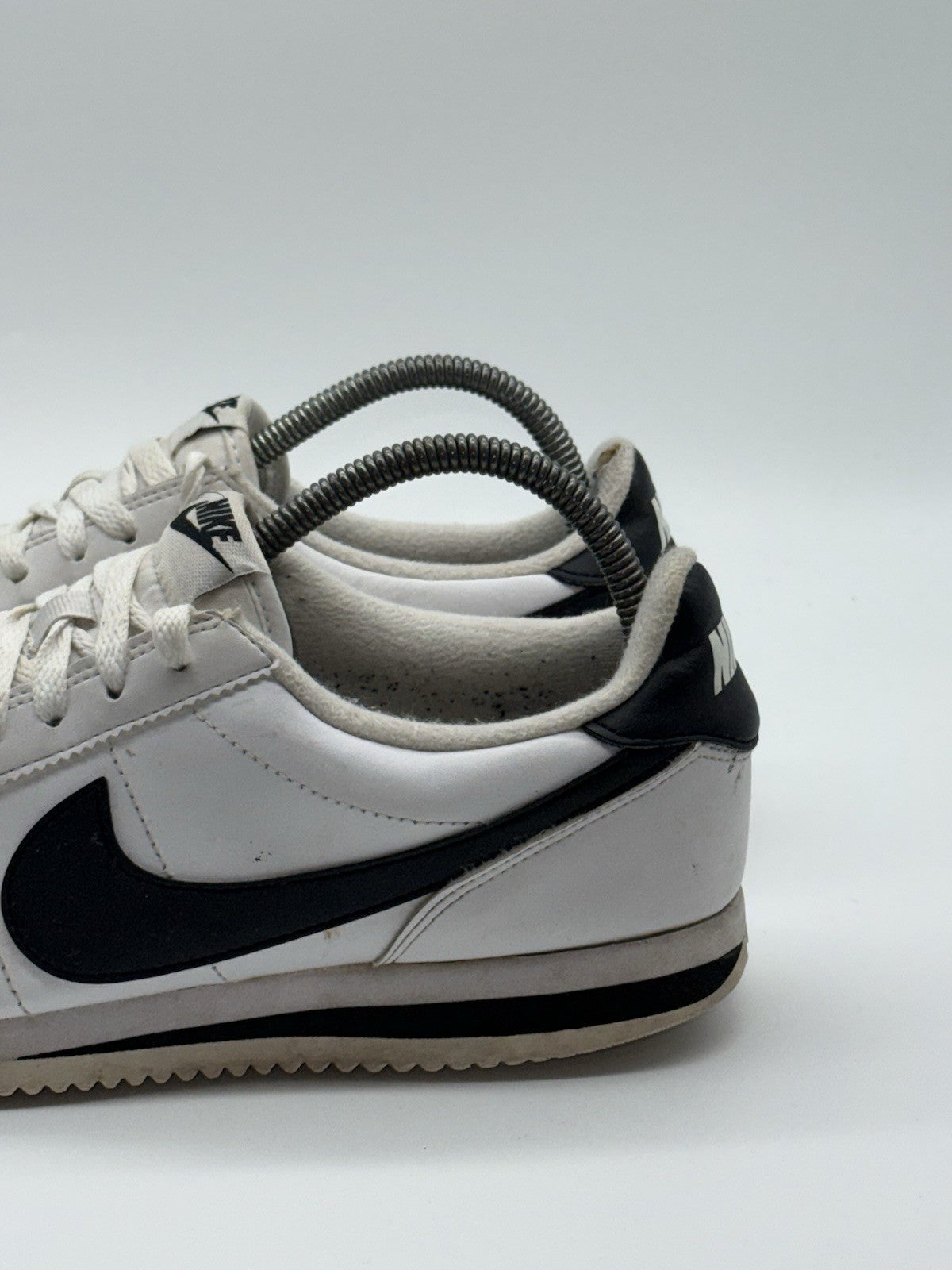 Nike Classic Cortez Basic Leather 'White x Black' (2019) – UK 7