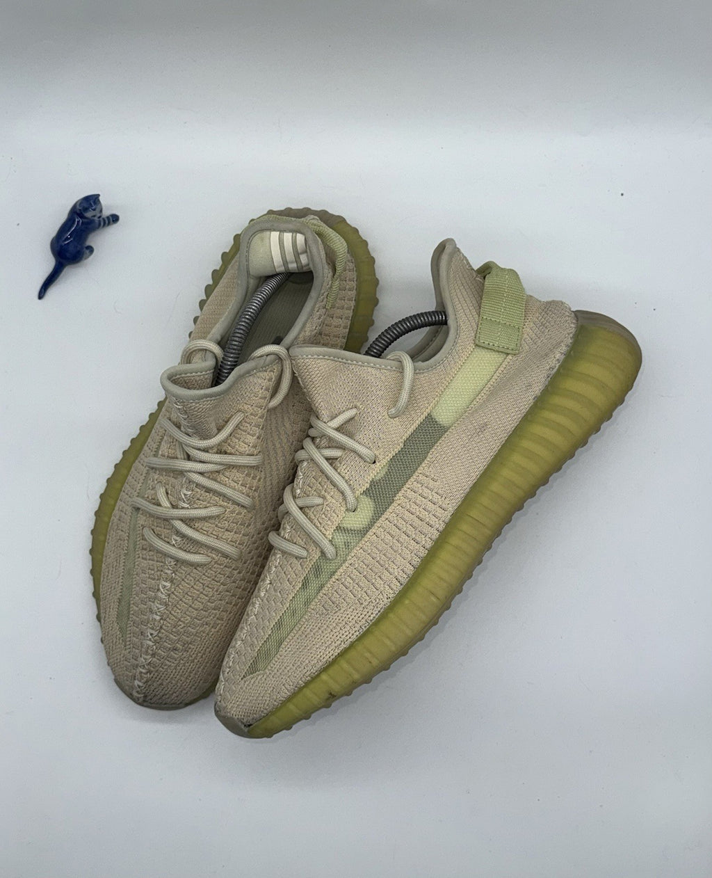 adidas Yeezy Boost 350 V2 Flax Light Brown Hemp Mens UK 10.5 Trainers (FX9028)