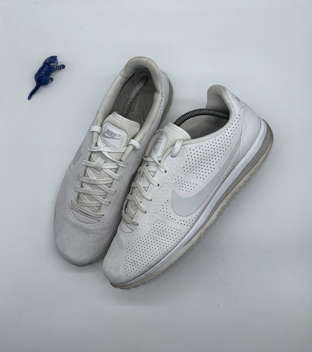Nike Cortez Ultra Moire White Pure Platinum Men’s Trainers UK 9 (845013-101)