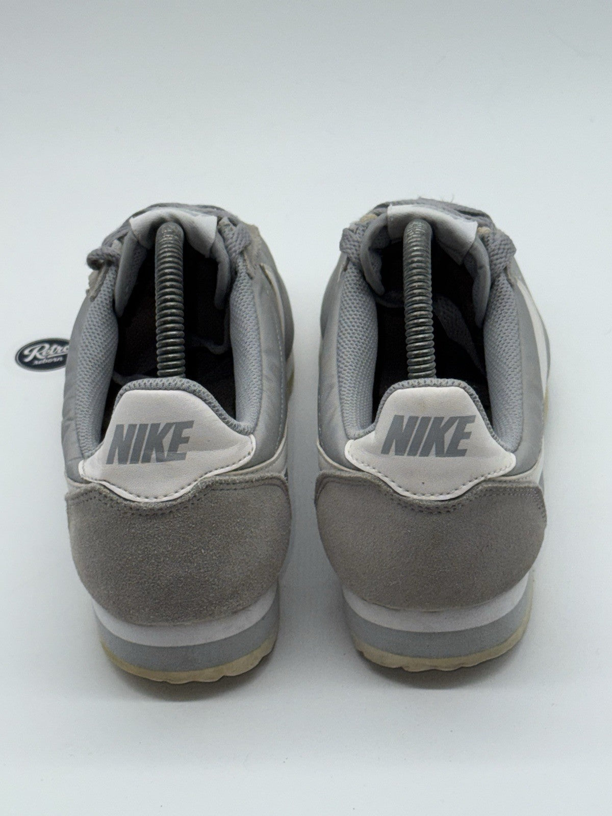 Nike Classic Cortez Nylon OG 'Wolf Grey x White' (2015) – UK 7
