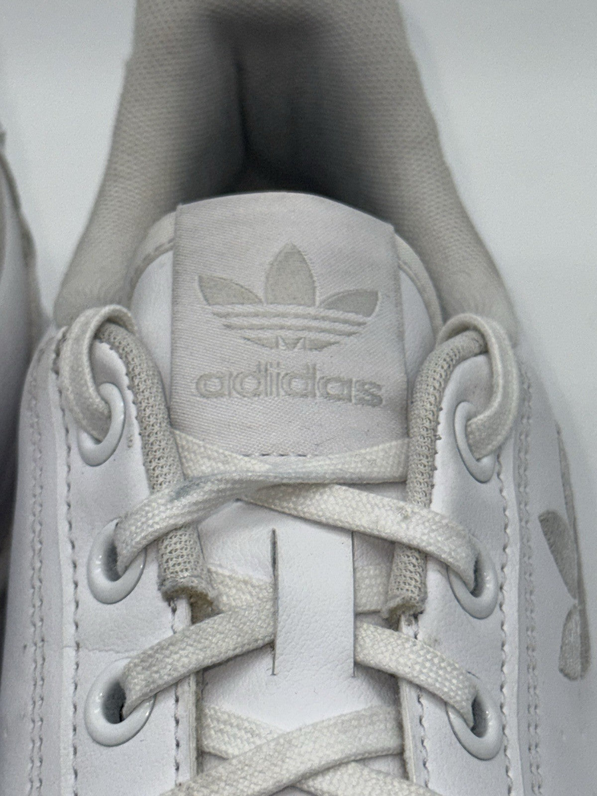 adidas Originals NY 90 Trainers White x Grey Size UK 12 (JI1899)