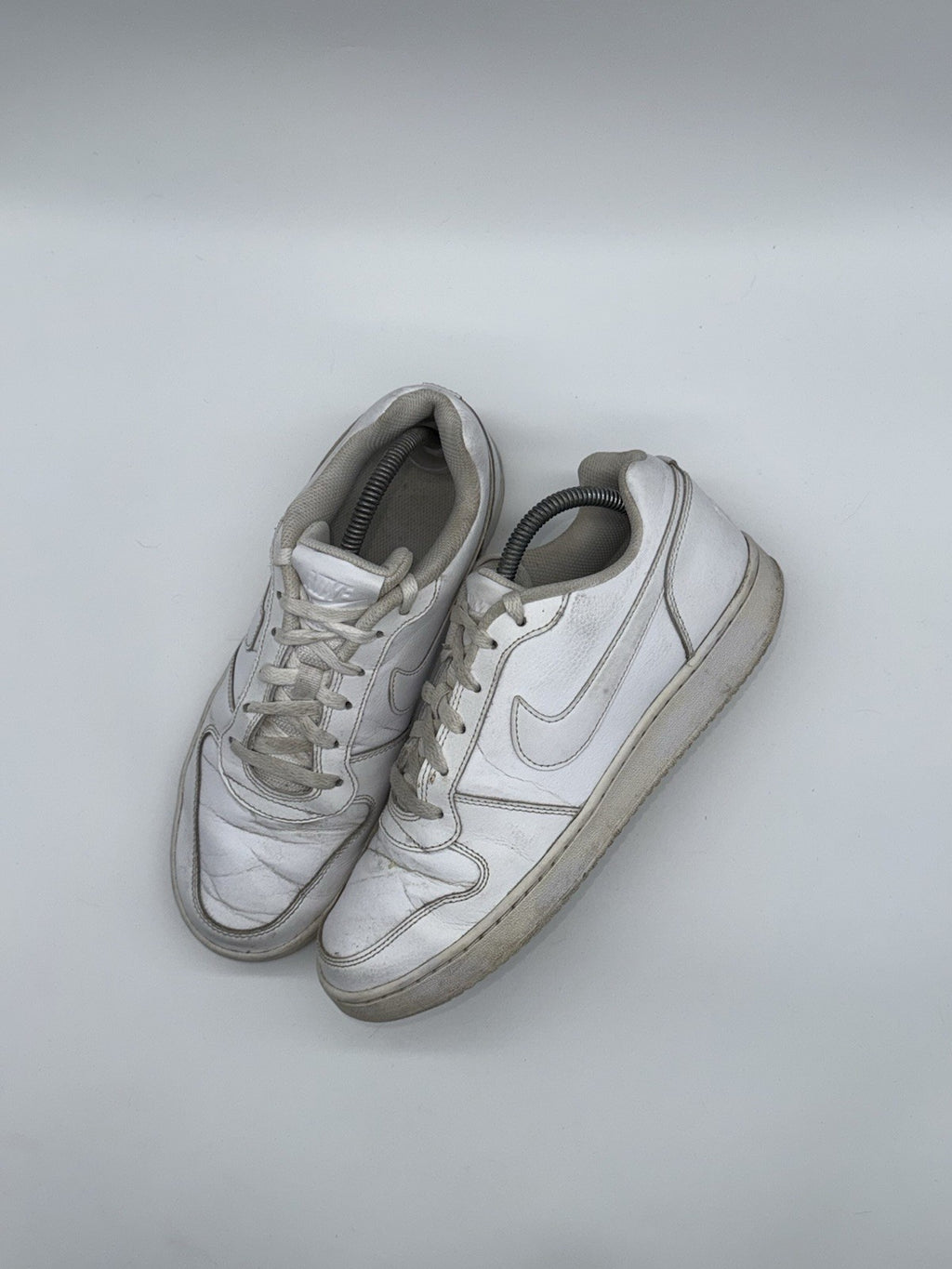 Nike Ebernon Low Casual Trainers ‘Triple White’ Size UK 7