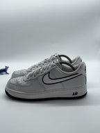 Nike Air Force 1 '07 Grey Photon Dust x Midnight Navy UK 8 (FJ4211-002)
