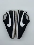 Nike Classic Cortez Black/White TXT Nylon Retro Trainers Size UK 7