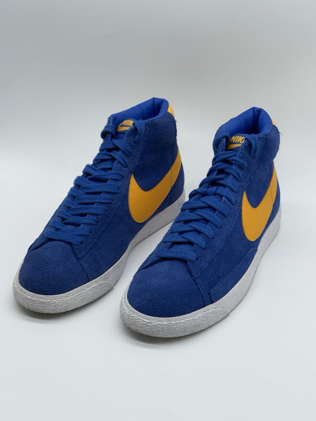 (2013) Nike Air Blazer Mid OG Royal Blue x Yellow Size UK 7