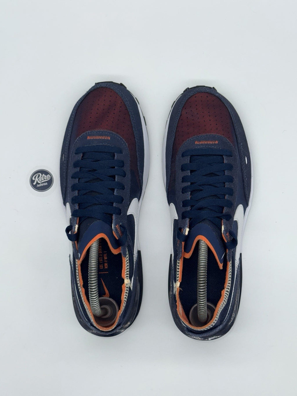 Nike Waffle One 'Midnight Navy x Orange x Melon Tint' (2021) – UK 6
