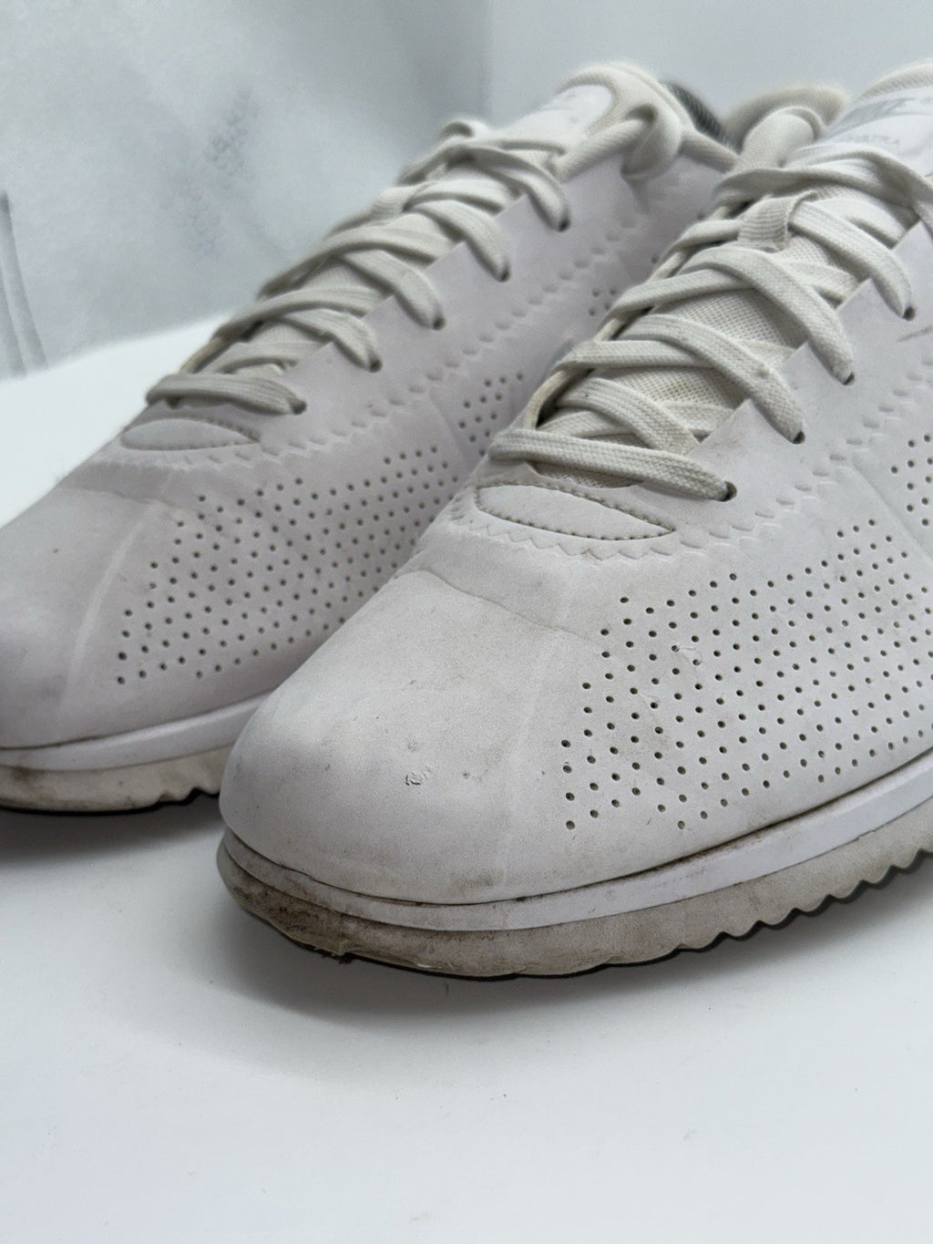 Nike Cortez Ultra Moire White Pure Platinum Men’s Trainers UK 9 (845013-101)