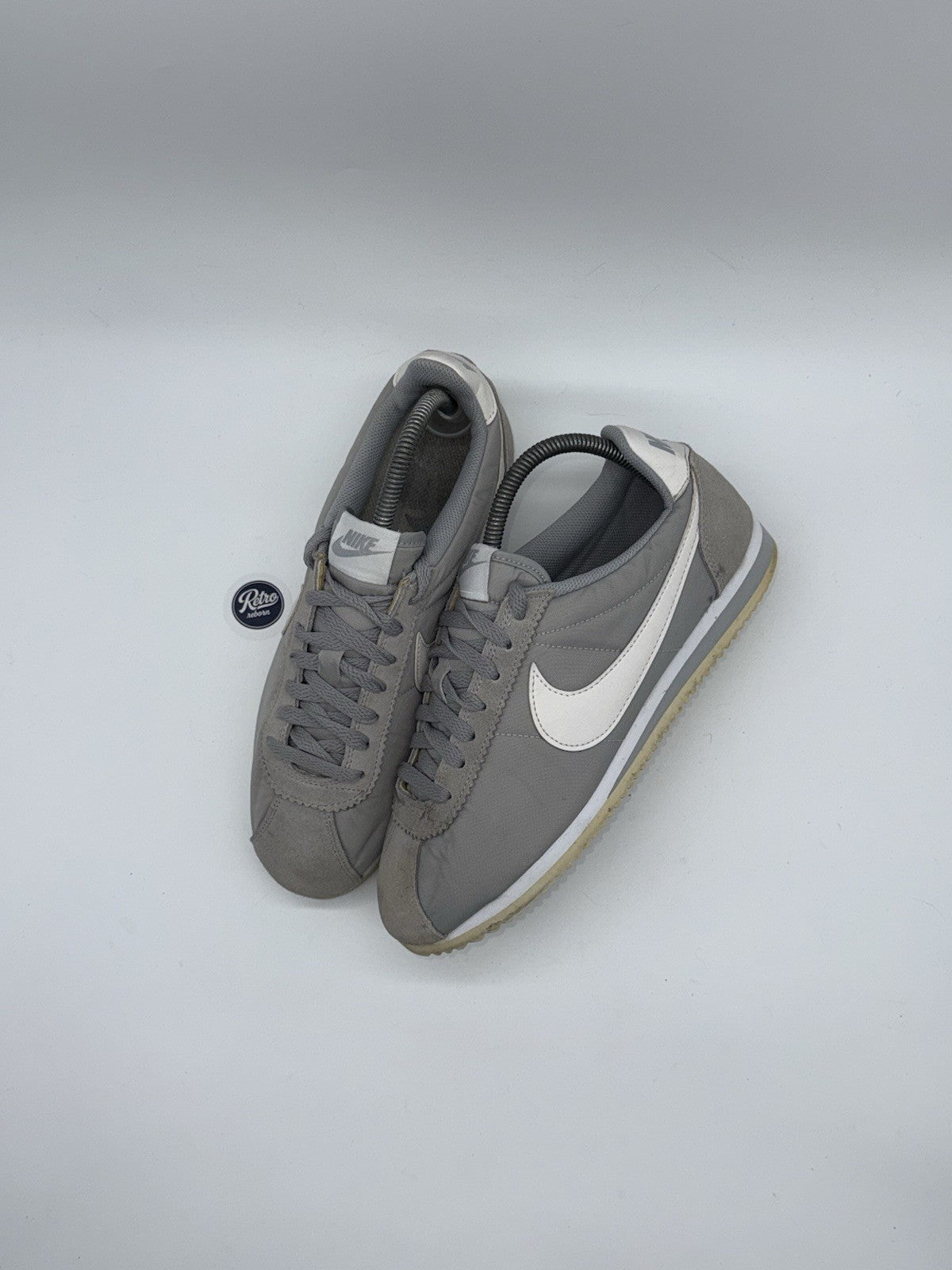 Nike Cortez Nylon OG 'Wolf Grey x White' trainers – UK 7
