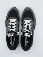(2024) Nike Waffle Debut Retro Trainers Black x Grey Men’s UK 9.5