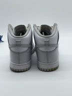 Nike Dunk High Retro White Vast Grey - Size UK 6 (DD1399-100)