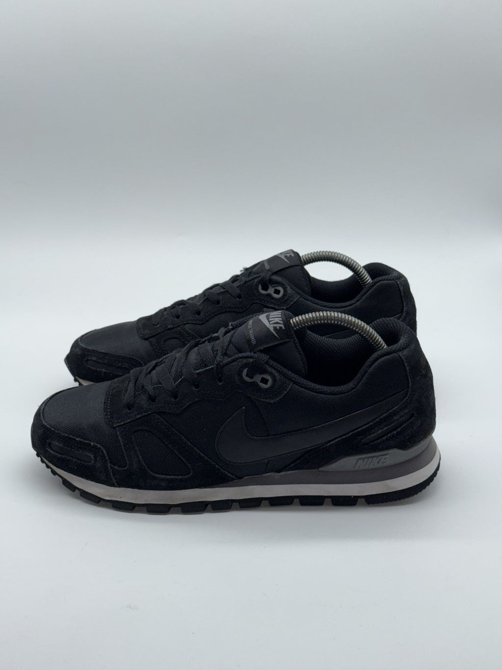 Nike Air Waffle Trainer 'Black x Grey Suede' (2016) – UK 8