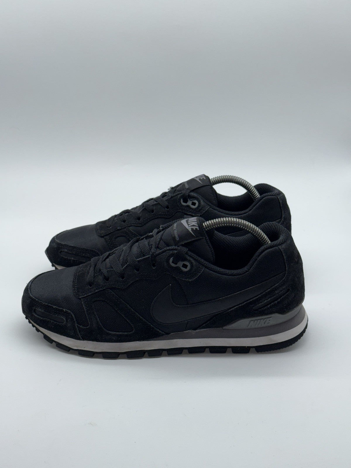 Nike Air Waffle Trainer 'Black x Grey Suede' (2016) – UK 8