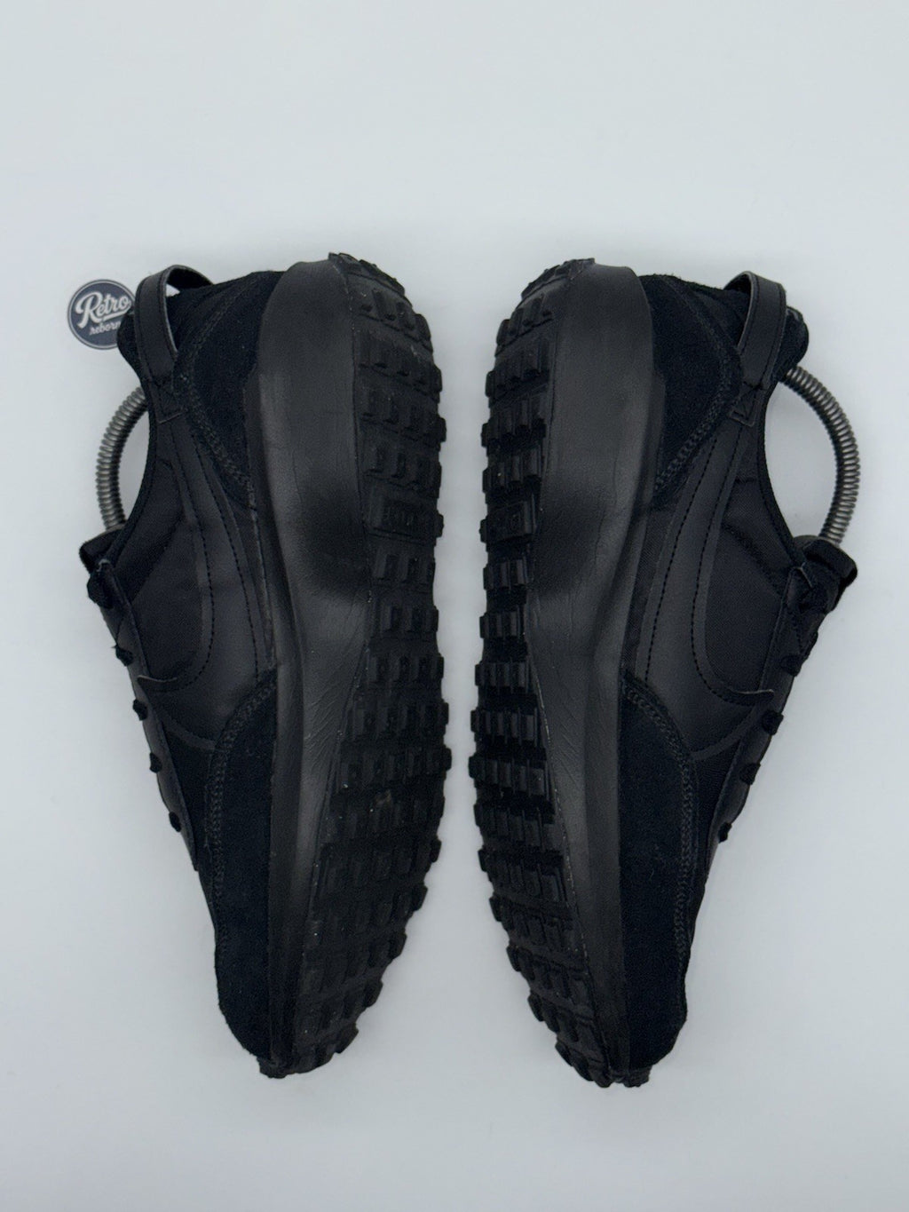 Nike Waffle Debut 'Triple Black' (2022) – UK 7.5