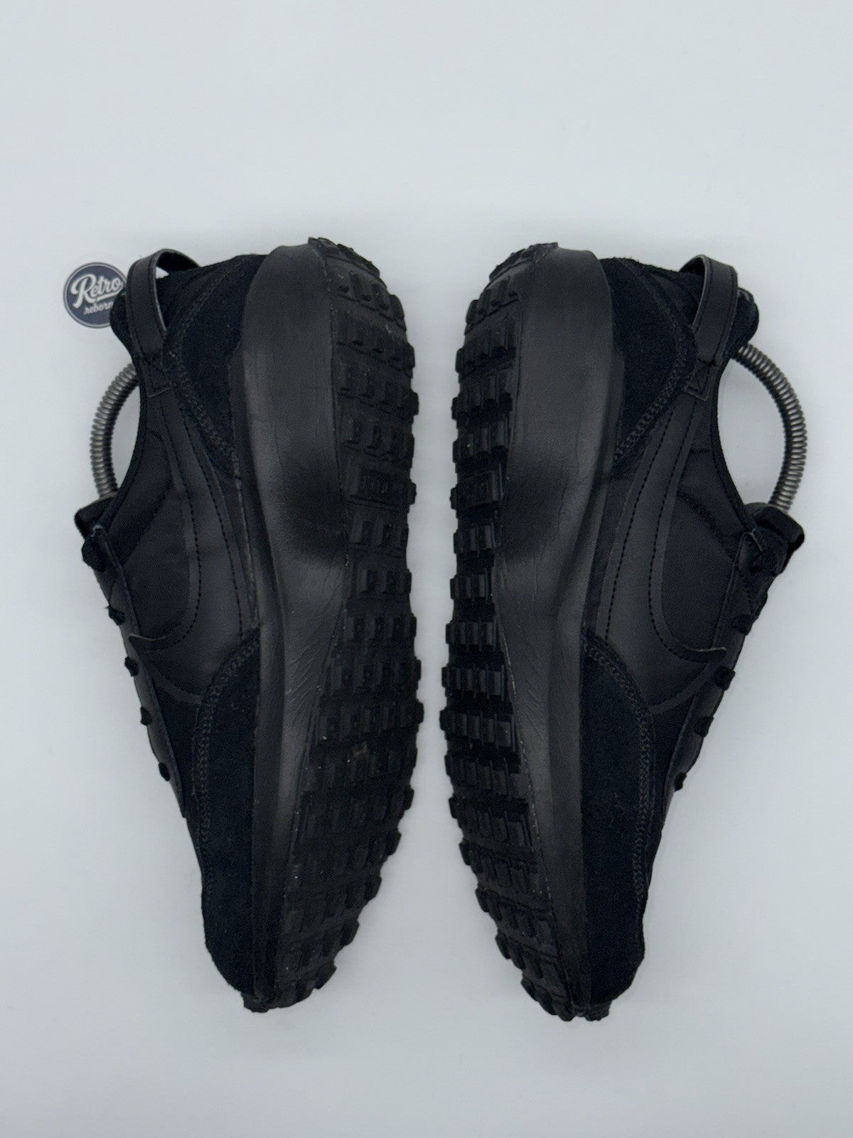 Nike Waffle Debut 'Triple Black' (2022) – UK 7.5