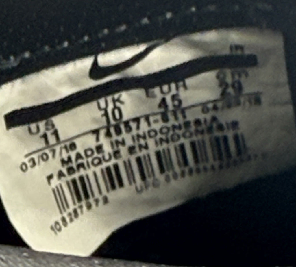 Nike Classic Cortez Leather OG 'Black x Grey' (2016) – UK 10