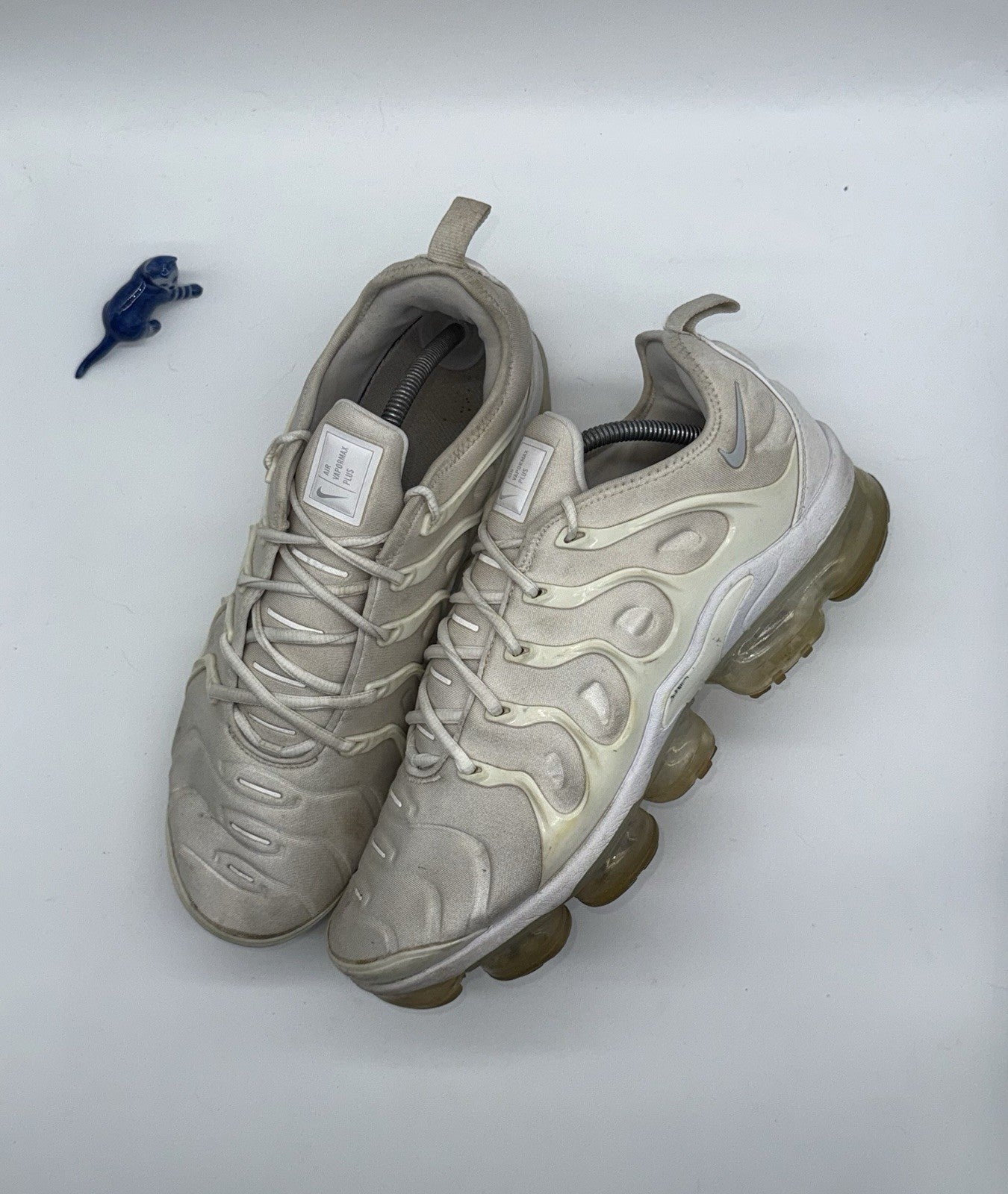 Nike Air Vapormax Plus Triple White Pure Platinum Men’s UK 10.5 (924453-100)