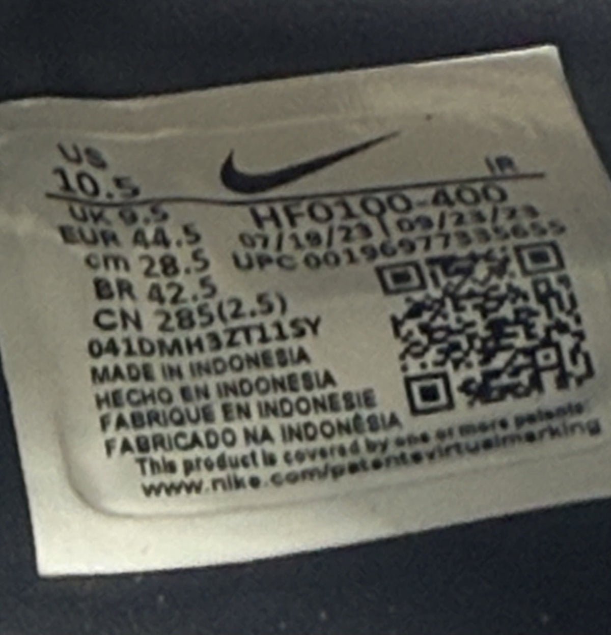 Nike Cortez 'Light Armory Blue Denim' (2023) – UK 9.5
